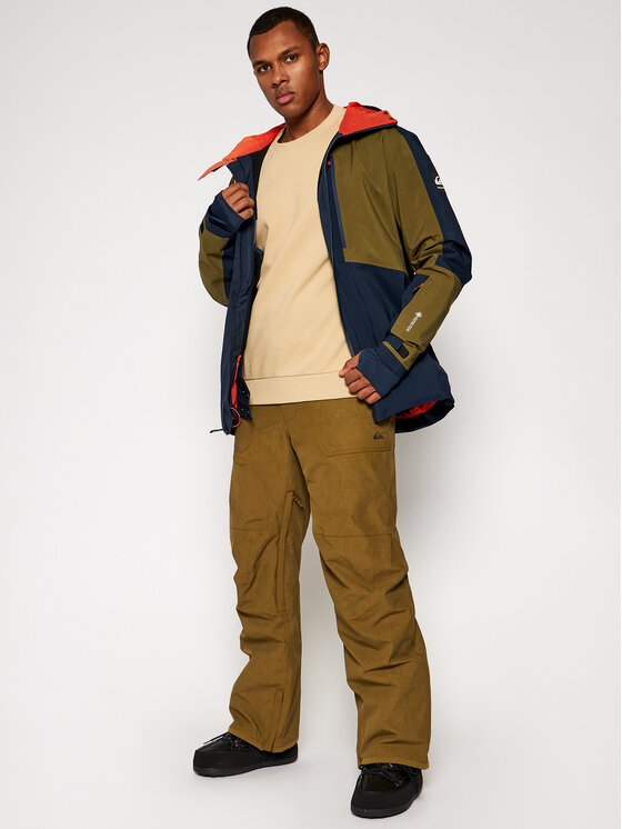 Quiksilver Quiksilver Μπουφάν για snowboard Forever EQYTJ03252 Πράσινο Modern Fit