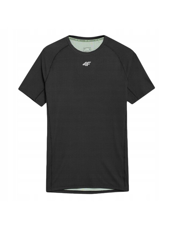 4F 4F T-Shirt TFTSM171 Czarny Comfortable Fit