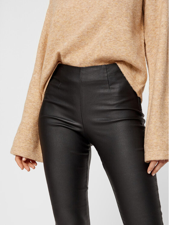 Pieces Pieces Leggings Skin 17085477 Crna Slim Fit