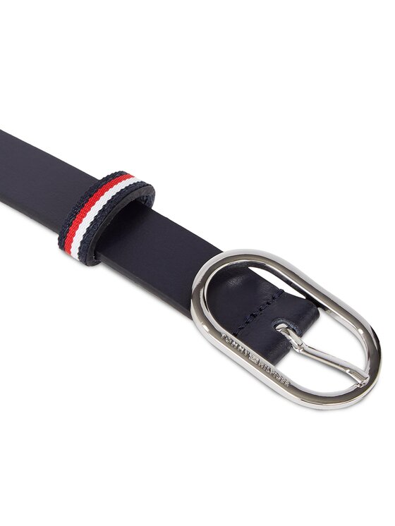 Tommy Hilfiger Tommy Hilfiger Női öv Chic 2.5 Corp AW0AW16169 Sötétkék