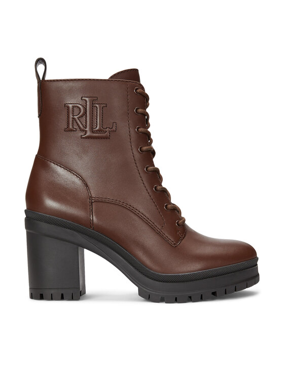 LAUREN RALPH LAUREN LAUREN RALPH LAUREN Škornji 802937826002 Rjava