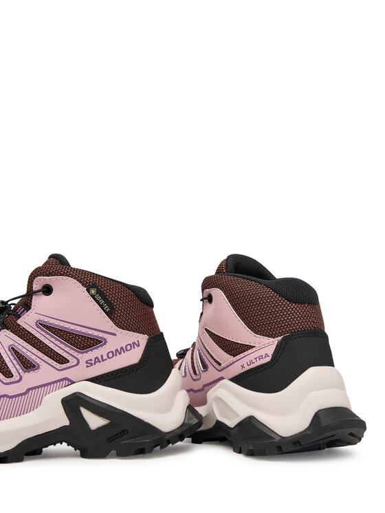 Salomon Salomon Παπούτσια πεζοπορίας X Ultra Mid Gtx L49109500 Μπορντό