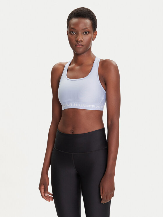 Under Armour Biustonosz sportowy Crossback Mid Bra 1361034-539 Niebieski Compression Fit