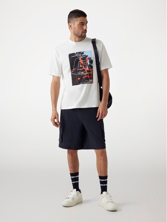 Guess Guess T-Shirt 175753 Biały Classic Fit