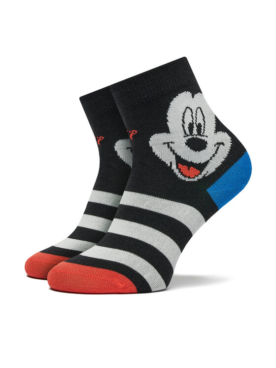 adidas adidas Sada 3 párů dětských vysokých ponožek Mickey Mouse Crew Socks 3 Pairs IB6776 Barevná