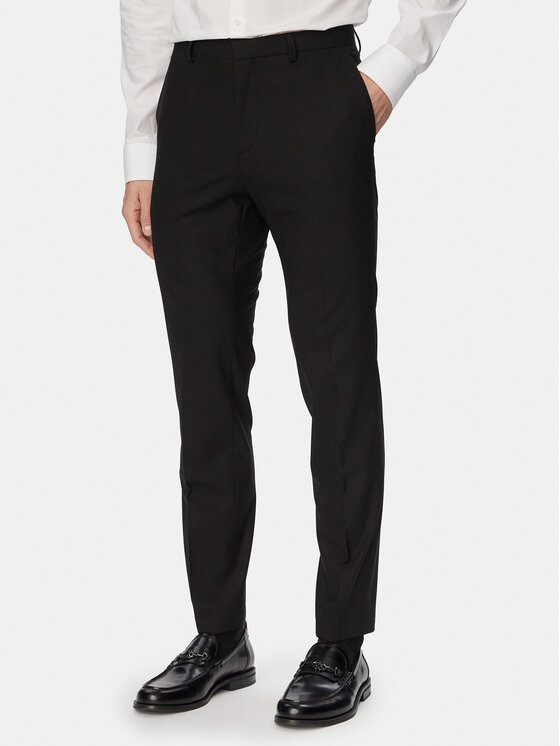 HUGO HUGO Oblek Arti/Hesten242V1X 50547341 Čierna Extra Slim Fit