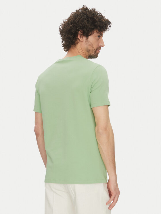 KARL LAGERFELD KARL LAGERFELD T-Shirt 755087 552235 Zielony Regular Fit