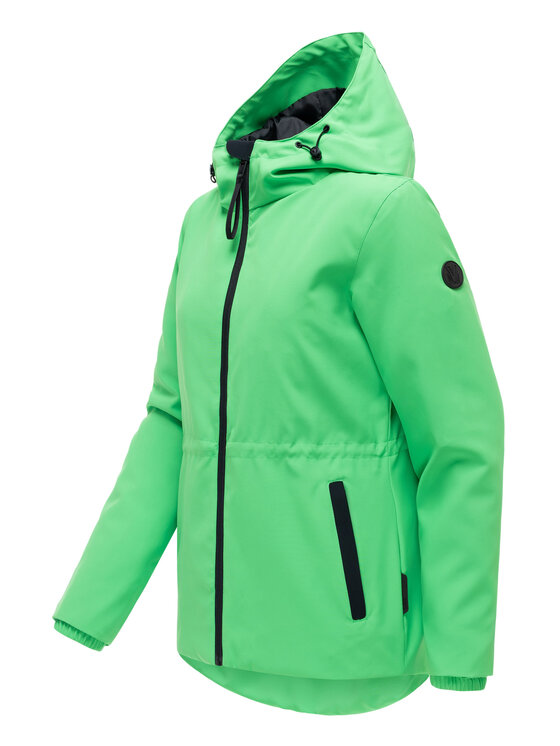 Marikoo Marikoo Kurtka przejściowa Katzilein Zielony Regular Fit