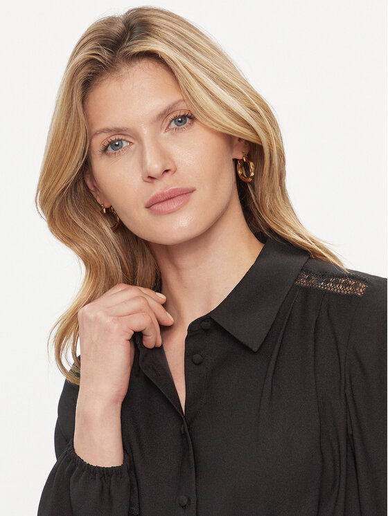 JOOP! JOOP! Rochie tip cămașă 58 JW241D220 30040294 Negru Regular Fit