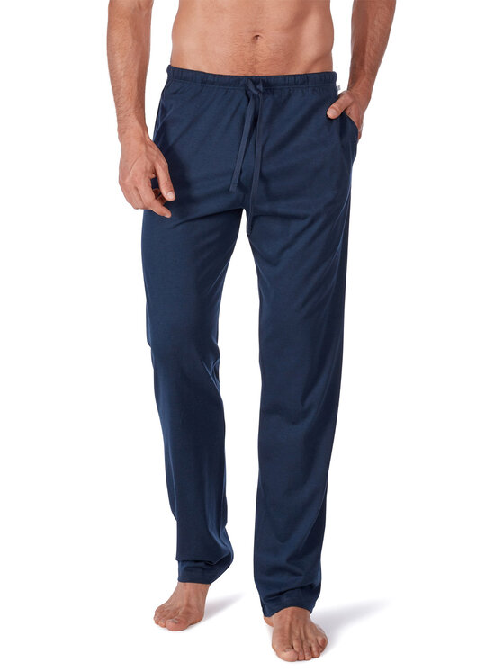 Huber Huber Kalhoty z materiálu 117836 Tmavomodrá Regular Fit