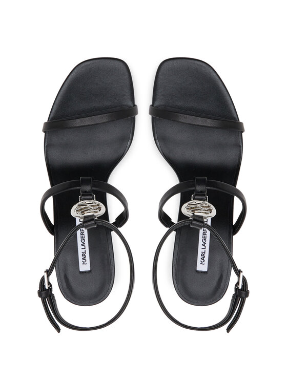 KARL LAGERFELD KARL LAGERFELD Sandali Belvia KL32914 Črna