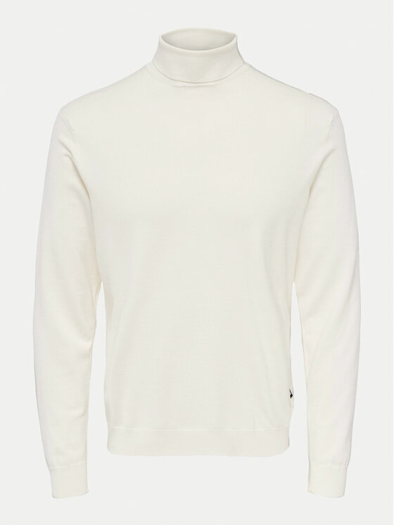 Only & Sons Only & Sons Golfas Wyler 22020879 Écru Regular Fit