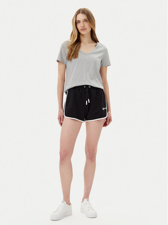 KARL LAGERFELD KARL LAGERFELD Спортивні шорти A2W10095 Чорний Regular Fit