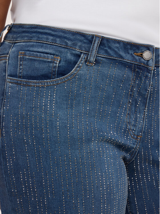Fiorella Rubino Fiorella Rubino Jeans P431T105362N024 Blu Flare Fit