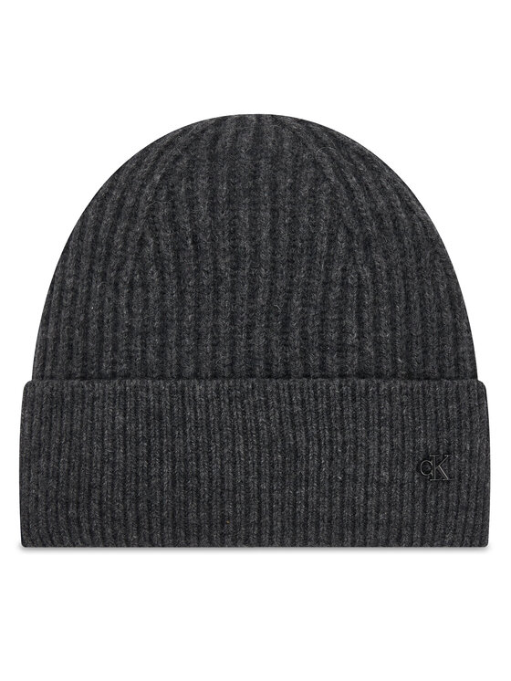 Calvin Klein Calvin Klein Čepice Ck Metal Wool Beanie LV04D8032G Šedá