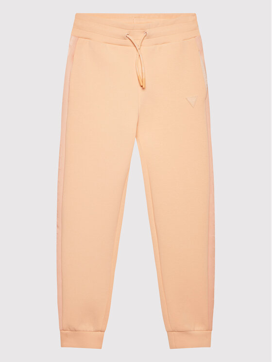 Guess Pantaloni da tuta J2GQ11 FL03S Arancione Regular Fit • Modivo.it