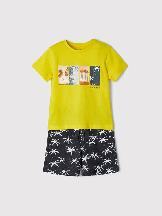Completo T-shirt e pantaloncini 3655 Multicolore