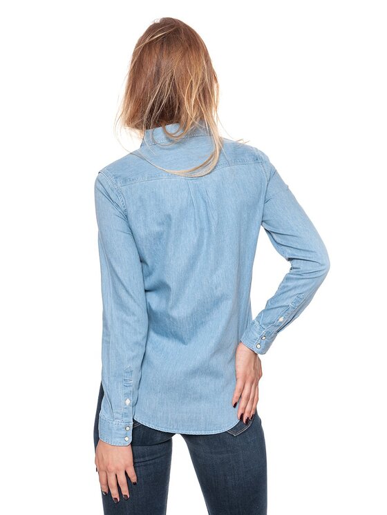 Lee Lee Camicia WESTERN SHIRT Blu Regular Fit