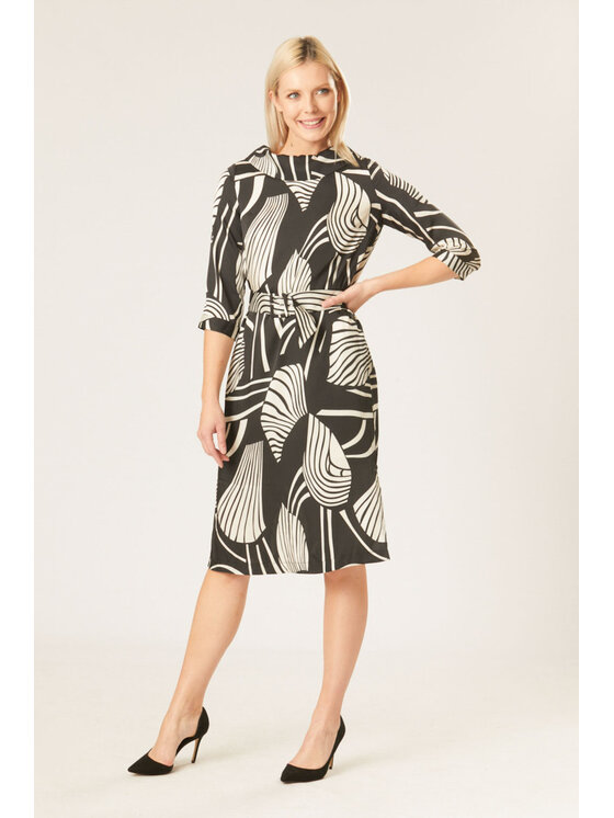 QUIOSQUE QUIOSQUE Každodenné šaty 4NT010218 Čierna Regular Fit