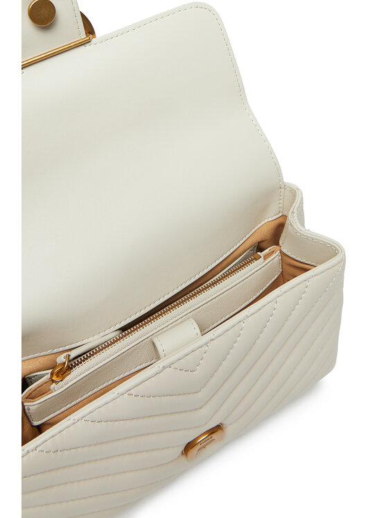 PINKO PINKO Käekott Love Lady Puff Mini Cl . AI 24-25 PLTT 100044 A0GK Kreemjas