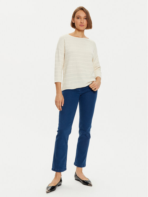 Fransa Fransa Jeansy Luxe 20613554 Modrá Straight Fit