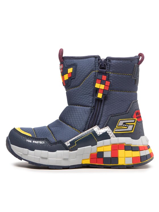 Skechers Skechers Śniegowce Cuboforce 402198L/NVRD Granatowy