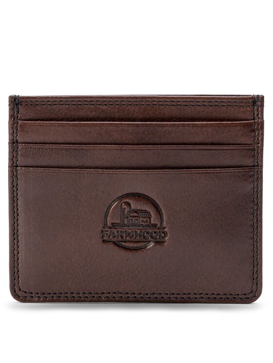 Farmhood Farmhood Etui na karty kredytowe 272164 Brązowy