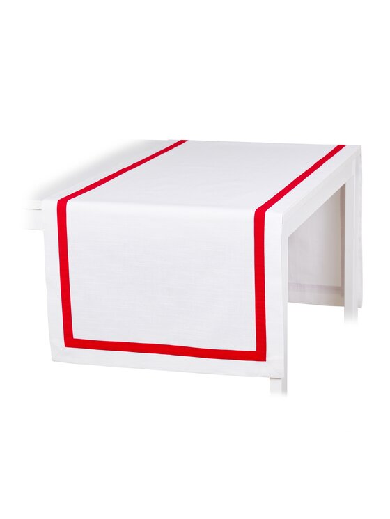 Roseberry Home Roseberry Home Bieżnik Red Stripes Czerwony