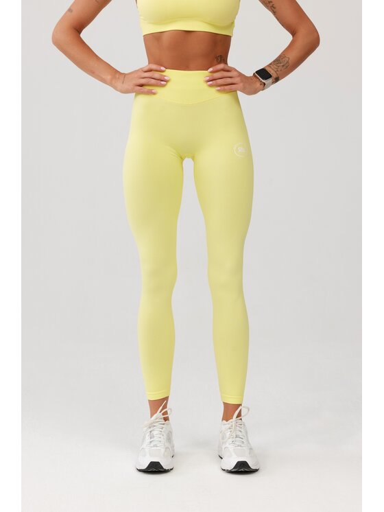 ROUGH RADICAL ROUGH RADICAL Leggings SEAMLESS GLOW LONG Giallo Slim Fit