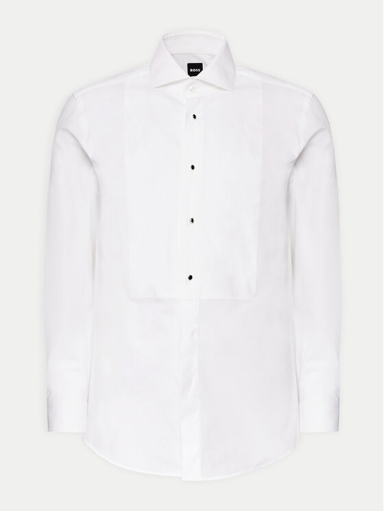 BOSS Boss Cămașă H-Hank 50512922 Alb Slim Fit