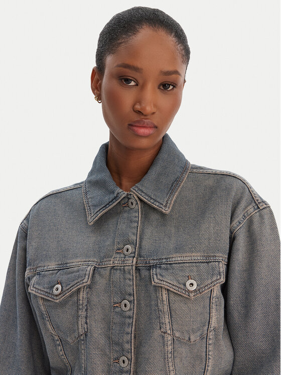 HUGO HUGO Teksajakk Galatea_B 50553000 Sinine Oversize