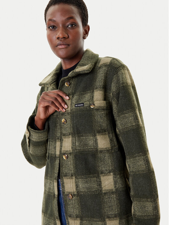 Columbia Columbia Hemdjacke Wildest Venture™ 2136171 Grün Loose Fit