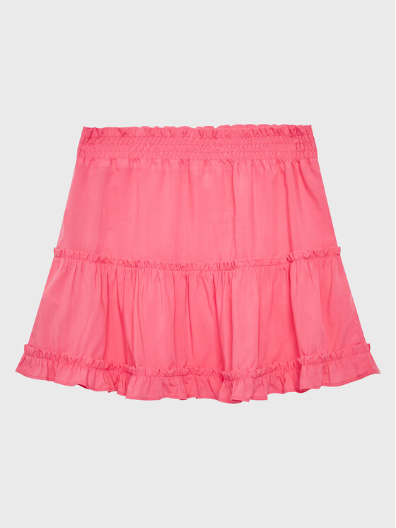 Guess Guess Szoknya J3GD06 WFBN0 Rózsaszín Regular Fit