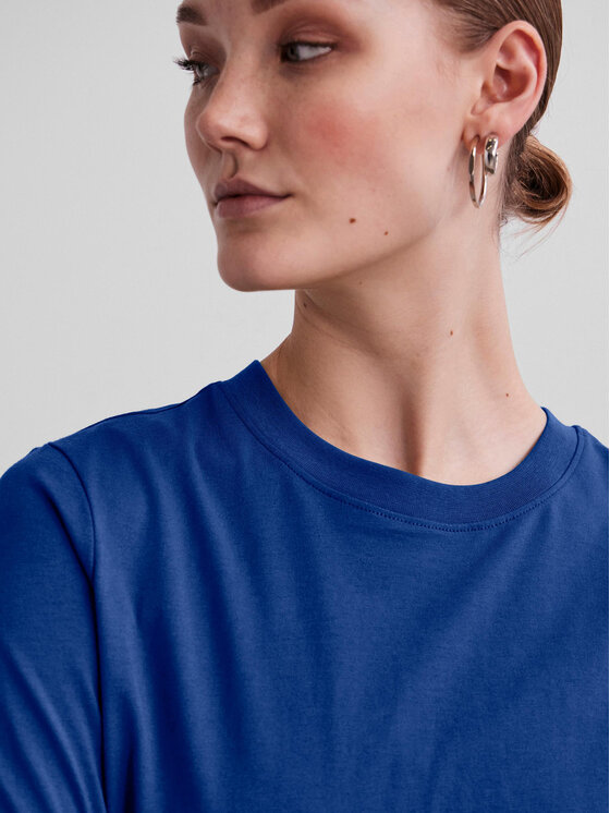 Pieces Pieces T-särk Ria 17086970 Sinine Regular Fit