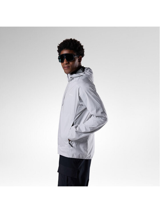 Rossignol Rossignol Kurtka przeciwdeszczowa M Rainproof 2.5L Shell Jkt Szary jasny Regular Fit