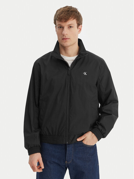Calvin Klein Jeans Calvin Klein Jeans Prechodná bunda Harrington LV04RF520G Čierna Regular Fit