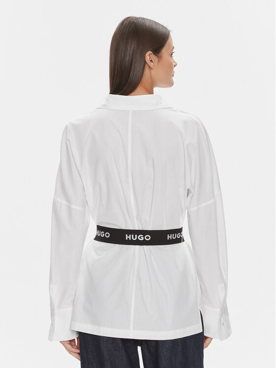 HUGO Hugo Košulja Etena 50506904 Bijela Regular Fit