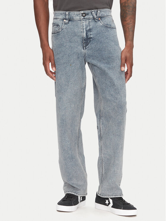 Volcom Džínsy Modown A1932102 Sivá Relaxed Fit