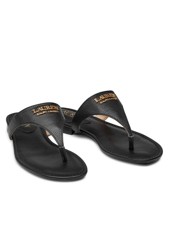 LAUREN RALPH LAUREN LAUREN RALPH LAUREN Flip-flops Ellah 802860804001 Fekete