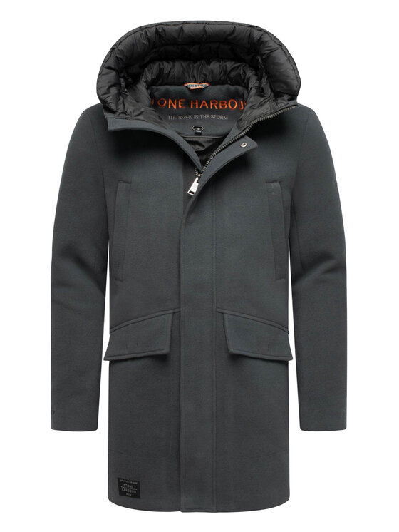 Stone Harbour Stone Harbour Kurtka zimowa Fenroos Szary Regular Fit