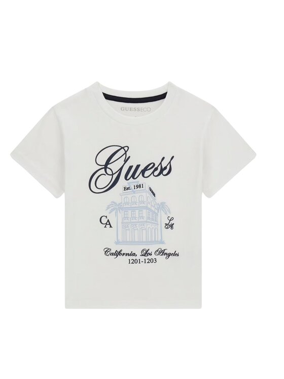 Guess Kids Guess Kids T-shirt SS T-SHIRT Bianco Regular Fit