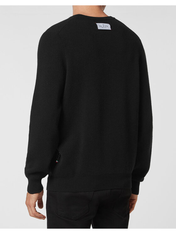 PHILIPP PLEIN PHILIPP PLEIN Longsleeve 1967 Nero Regular Fit