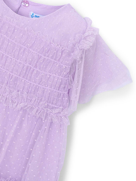 Mayoral Mayoral Eleganta kleita 3917 Violets Regular Fit