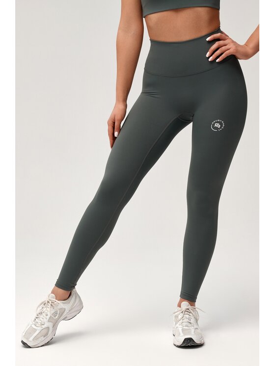 ROUGH RADICAL ROUGH RADICAL Legginsy ZOYA CLASSIC Zielony ciemny Slim Fit