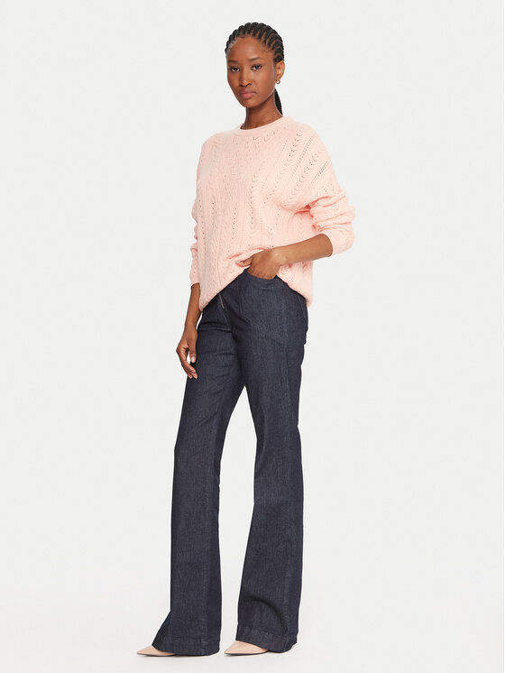 Guess Guess Pulover W5YR56 Z2ZK2 Oranžna Regular Fit