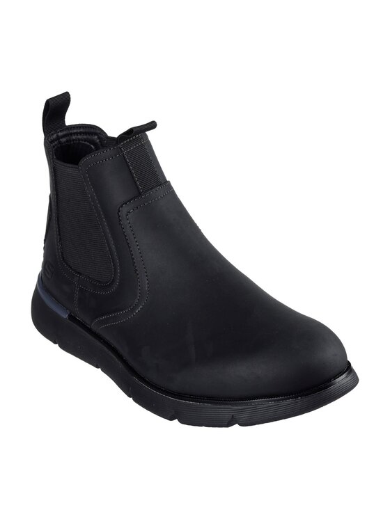 Skechers Skechers Sztyblety 205227-BBK Czarny