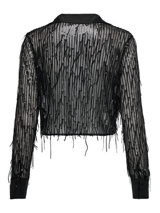 ONLY ONLY Hemd 15305740 Schwarz Regular Fit