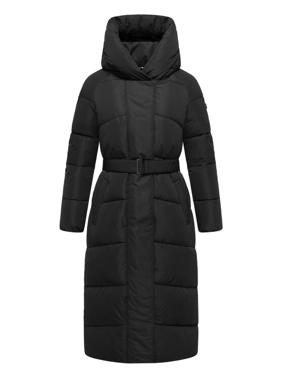 Navahoo Navahoo Kurtka zimowa Eisblick Czarny Regular Fit