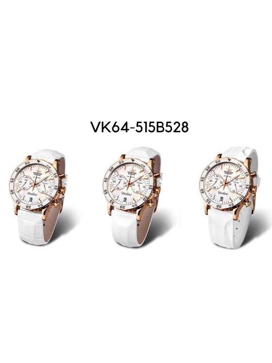 Vostok Europe Vostok Europe Zegarek VK64-515B528 Biały