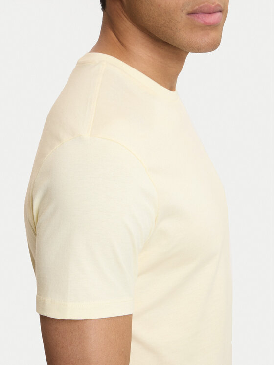 Calvin Klein Jeans Calvin Klein Jeans Tricou Classic Monogram LV04RD254G Écru Regular Fit